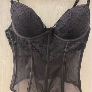 La senza corset bustier sheer and  bottom